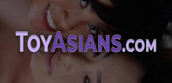  Tiny teen asian masseuse footfucks and bangs